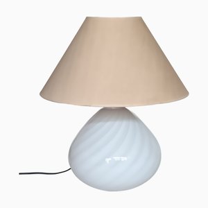 Swirl Murano Glass Table Lamp, 1960s