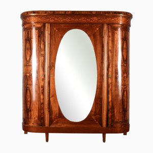 Art Deco Kleiderschrank mit Intarsien, 1930er