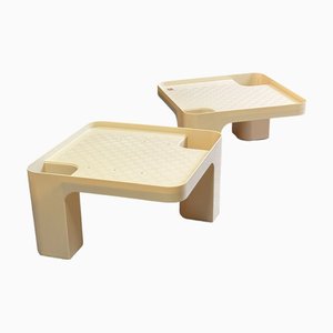 Tables d'Appoint Space Age par Flair, Holland, 1970s, Set de 2