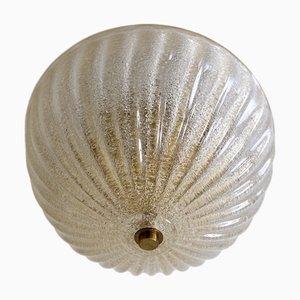 Plafonnier en Verre de Murano par Barovier & Toso, Italie, 1960s