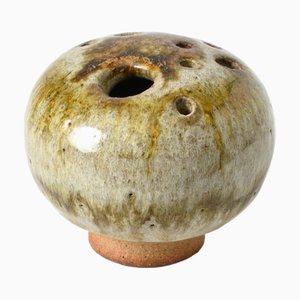 Danish Studio Ceramic Vase by Erik Graeser, 1970s
