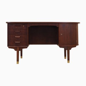 Danish Walnut Desk by H.P. Hansen for Randers Møbelfabrik, 1970s
