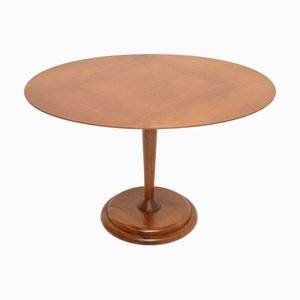 Mesa de centro sueca vintage de nogal, años 60