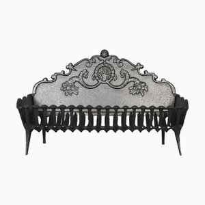 Grille de Feu Antique en Fonte, France, 1890s