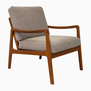Dänischer Teak Sessel Modell Fd-109 von Ole Wanscher für France & Son, 1965