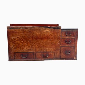 Cassettiera Hibachi antica, Giappone, inizio XX secolo