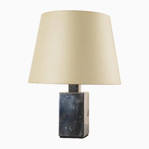 Chromed Metal Table Lamp, Italy, 1970s