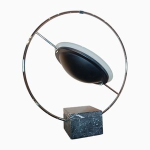Saturn Lamp by L.G. for Maison Lucien Gau, 1980s