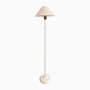 Vintage Floor Lamp in White