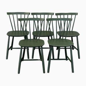 J46 Stühle von FDB Møbler, 5er Set
