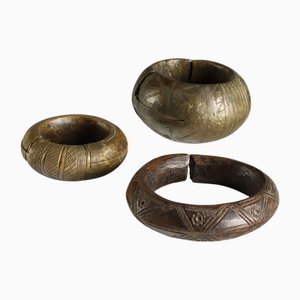 Bracelets Pièces en Bronze, Set de 3