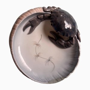 Bol Modèle 3131 Crabe par Jorgen Baslov pour Royal Copenhagen
