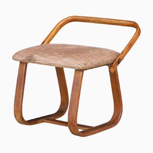 Vintage Hocker aus Bugholz von Jan Vaněk
