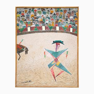 M. Marchand, Arena, anni '70, Pittura