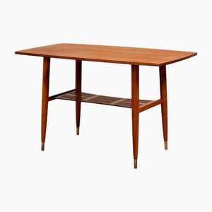 Coffee Table in Teak & Beech, Sweden, 1950s-1960s