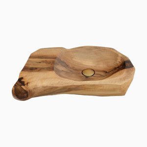 Wood Bathroom Sink by Logniture