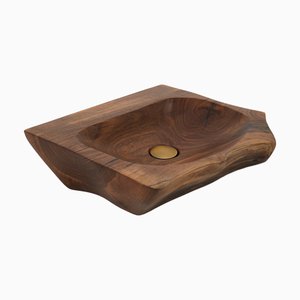 Live Edge Wood Bathroom Sink by Logniture