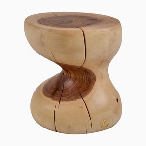 Skulpturaler Beistelltisch aus Holz von Logniture