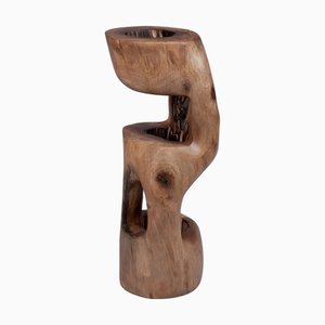 Skulpturaler Beistelltisch aus Holz von Logniture