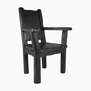 Massive Oak Armchair by Logniture
