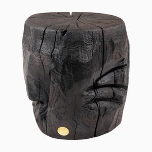 Brutalist Sculptural Stool by Logniture