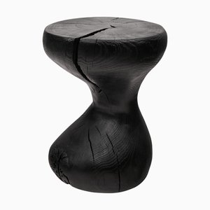 Table d'Appoint Sculpturale Rustique par Logniture