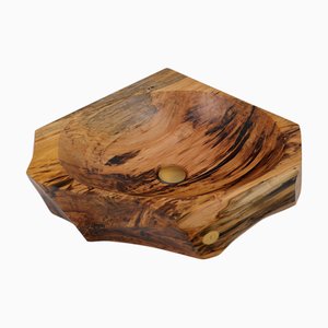 Lavabo da bagno Live Edge in legno di Logniture