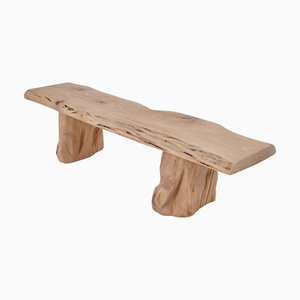 Live Edge Walnut Bench by Logniture