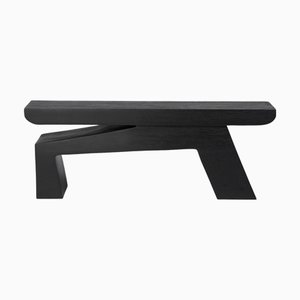 Mesa auxiliar escultural de Logniture
