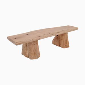 Live Edge Walnut Bench by Logniture