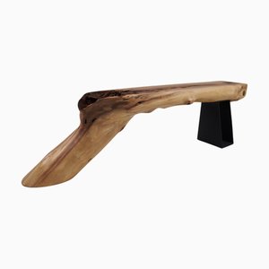 Wabi-Sabi Bench in Walnut by Logniture