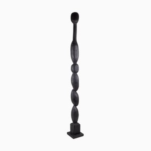 Sculpture Abstraite Biomorphique en Bois Still Stand par Logniture