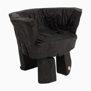 Brutalist Sculptural Armhair by Logniture