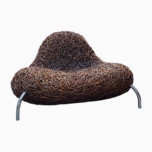 Nest Chair aus Rattan & Korbgeflecht von Udom Udomsrianan & Planet 2001, Thailand, 2000er