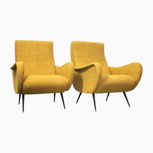 Italienische Lady Sessel Set von Marco Zanuso, 1960er