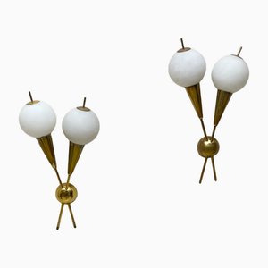 Appliques, 1950s, Set de 2