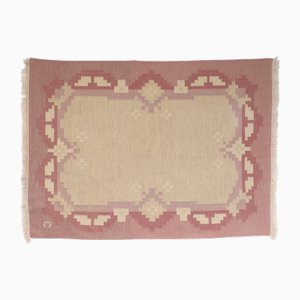 Mid-Century Modern Swedish Kilim Rug, 1960s