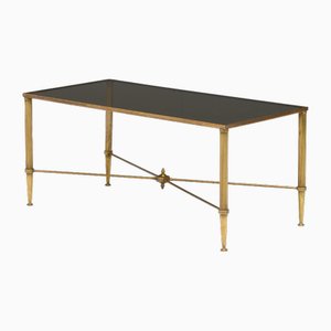 Moderner Mid-Century Couchtisch aus Messing, 1960er