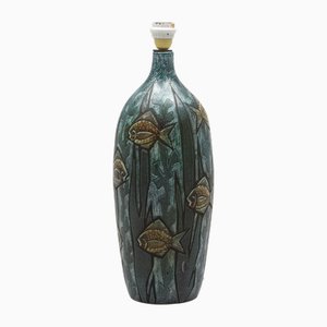 Ceramic Table Lamp by Bonnie Rehnkvist for Torngrens, 1960