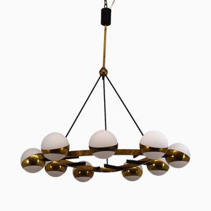 Vintage Hanging Lamp from Stilnovo, 1950