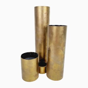Scandinavian Candleholder in Brass