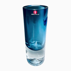 Glasvase von Erkki Vesanto für Iittala, Finnland