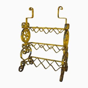 Vintage Metal Bottle Holder, 1950s
