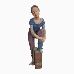 Handmade Figure of Female Gymnast
