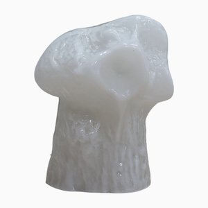 Große Osso Lattimo Tischlampe aus Muranoglas von Mazzega, 1970er