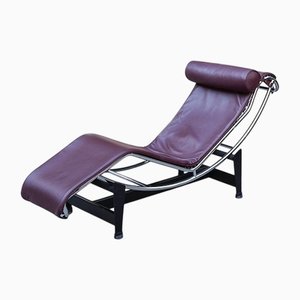 Chaise longue LC4 in edizione limitata di Le Corbusier per Cassina, anni '90