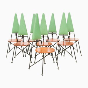 Esszimmerstühle von Rach Finazzi, 1970er, 8 . Set