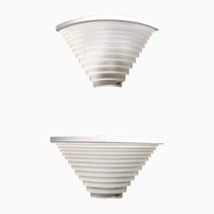 Vintage Egisto Corner Sconces by Angelo Mangiarotti for Artemide, 1980s, Set of 2