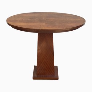 Oval Coffee Table in Yew, 1900s