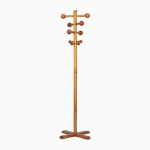 Pinewood Coat Stand, France, 1970s